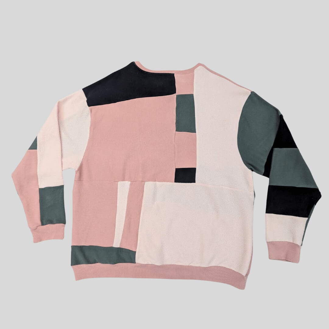 Rework Sweatshirt Sustainable Rework Sweatshirt - Khaki Blush homeware shops bristol gift shops bristol Fruit Salad