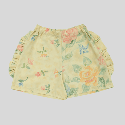 Vintage Shorts Cottagecore Frill Shorts Reworked Shorts homeware shops bristol gift shops bristol Fruit Salad