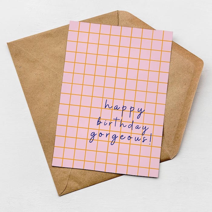 Happy Birthday Greetings Card Happy Birthday Gorgeous Greetings Card homeware shops bristol gift shops bristol Greenwich Paper Studio