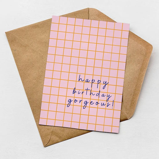 Happy Birthday Greetings Card Happy Birthday Gorgeous Greetings Card homeware shops bristol gift shops bristol Greenwich Paper Studio