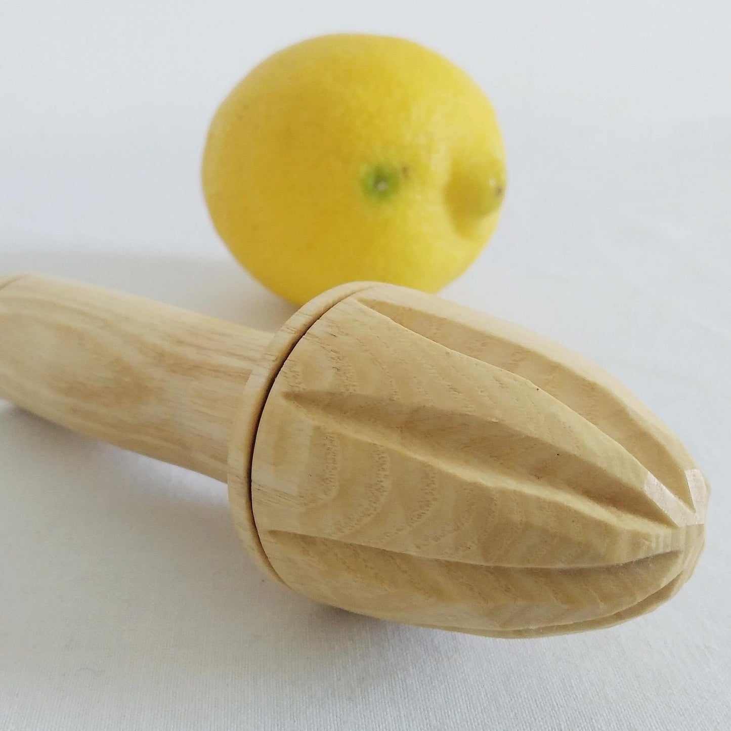 Grown And Made Cherry Wood Lemon Squeezer