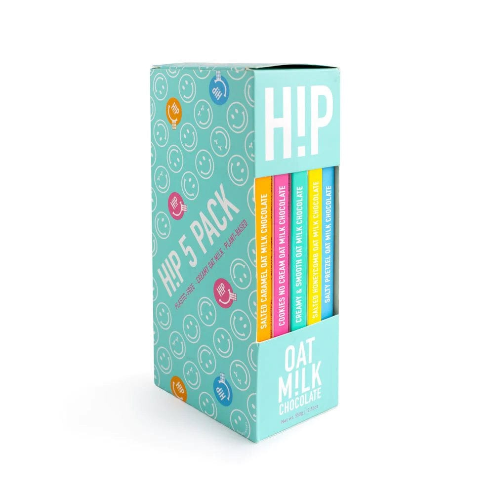 H!P Chocolate H!P Oat Milk Chocolate Bar 'Library' Pack