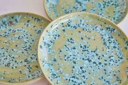 Ceramic Side Plate Forest Green Ceramic Side Plate (Various Glazes) homeware shops bristol gift shops bristol Howies Ceramics