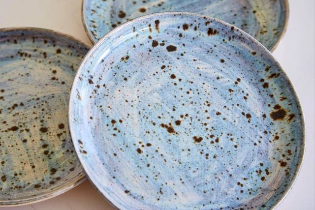 Ceramic Side Plate Norse Blue Ceramic Side Plate (Various Glazes) homeware shops bristol gift shops bristol Howies Ceramics