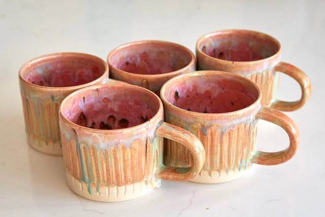Handmade Ceramic Mug Ceramic Mug (Various Glazes & Textures) homeware shops bristol gift shops bristol Howies Ceramics