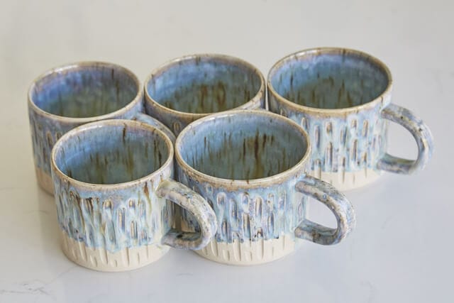 Handmade Ceramic Mug Norse Blue / Smooth Ceramic Mug (various glazes & textures) homeware shops bristol gift shops bristol Howies Ceramics