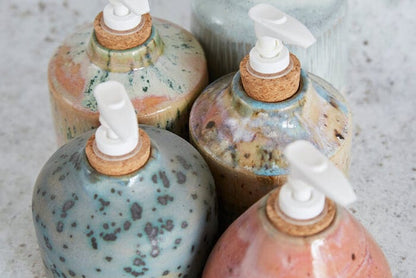 Handmade Soap Dispenser Ceramic Soap Dispenser (Various Glazes) homeware shops bristol gift shops bristol Howies Ceramics