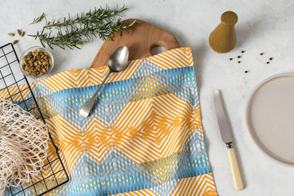 Ilke Usluca Design Tea Towel Tea Towel set in 'Sunrise' Print