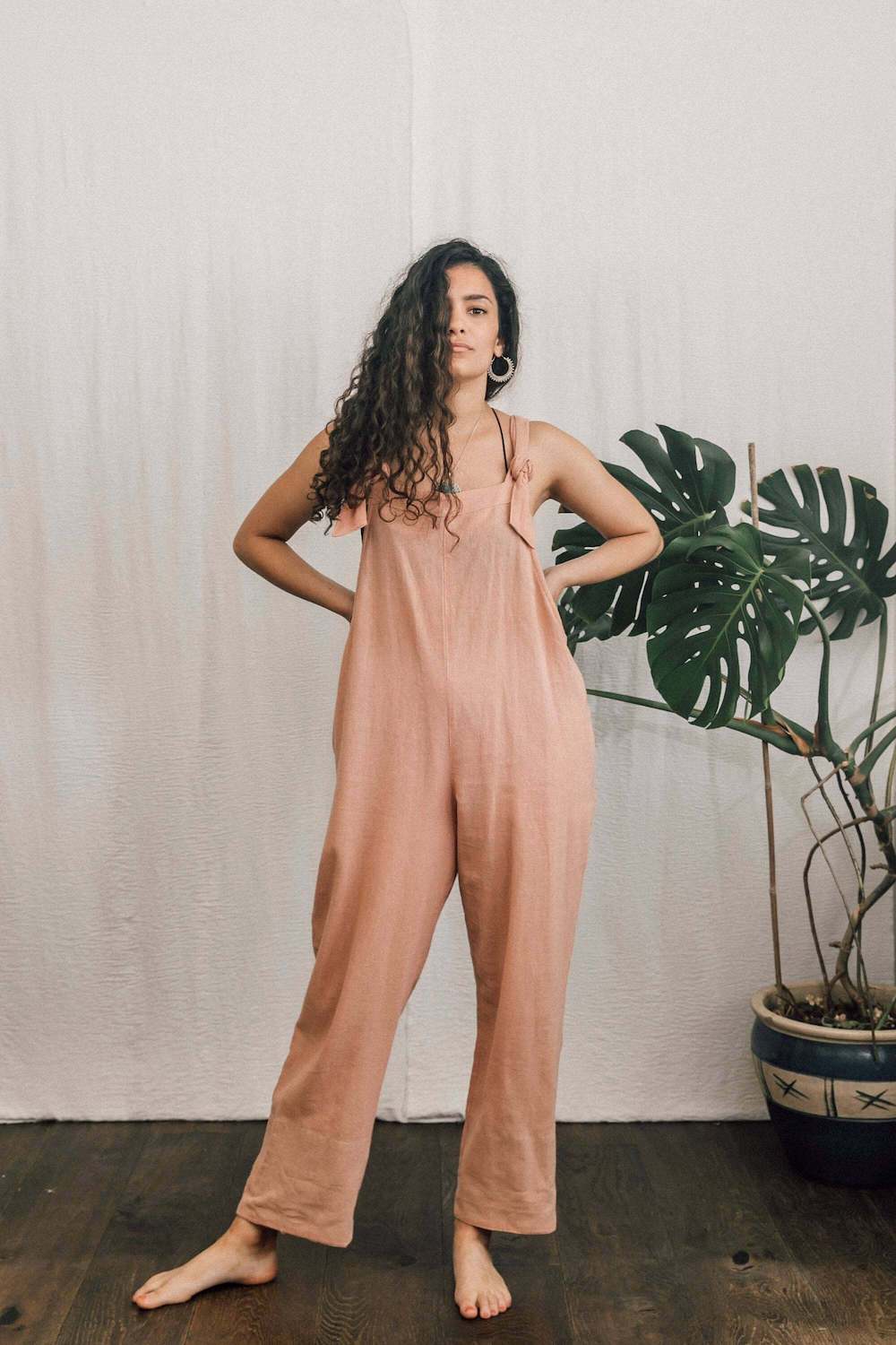 Dungarees Dusty Pink Inka Dungarees (Various Colours) homeware shops bristol gift shops bristol Inka Free