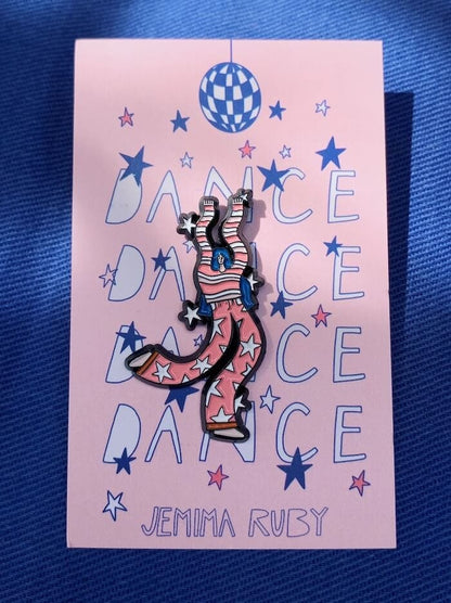 Dancing Queen Badge Dancing Queen Pin Badges homeware shops bristol gift shops bristol Jemima Ruby