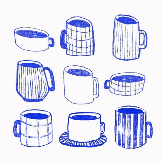 Illustration Prints Tea Time A5 Print homeware shops bristol gift shops bristol Jemima Ruby