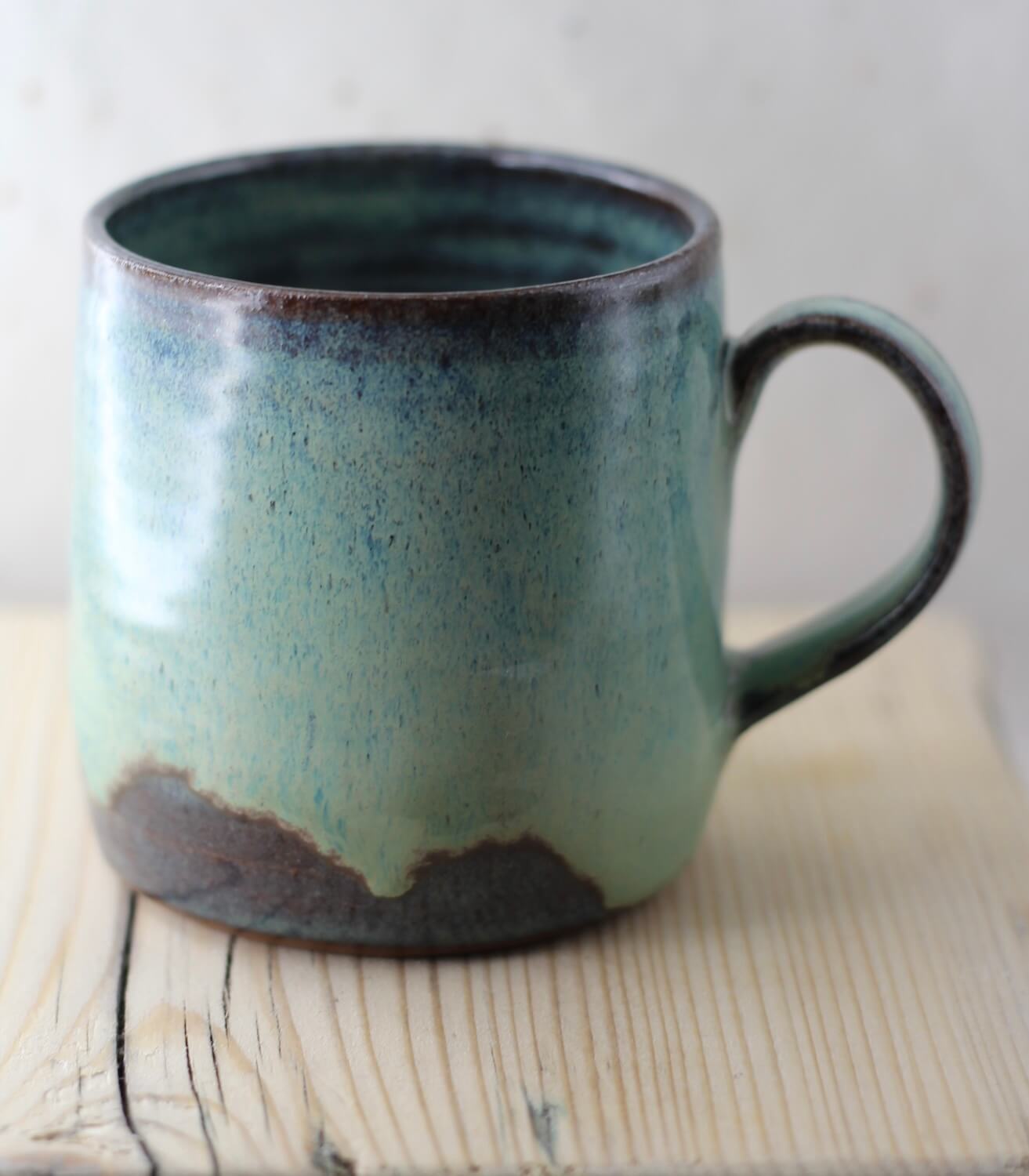 Ceramic Mug Forest Gloaming Landscape’ Handmade Ceramic Mug (various glazes available) homeware shops bristol gift shops bristol Jen Makes Pots