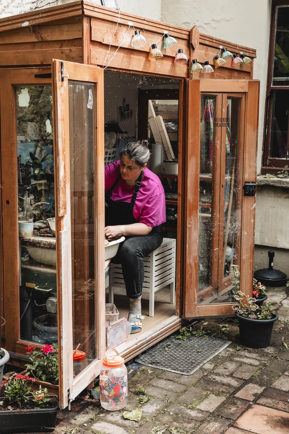 Ceramic Mug Landscape’ Handmade Ceramic Coffee Mug (various glazes available) homeware shops bristol gift shops bristol Jen Makes Pots