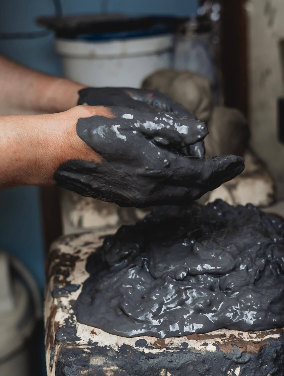 Ceramic Mug Landscape’ Handmade Ceramic Coffee Mug (various glazes available) homeware shops bristol gift shops bristol Jen Makes Pots