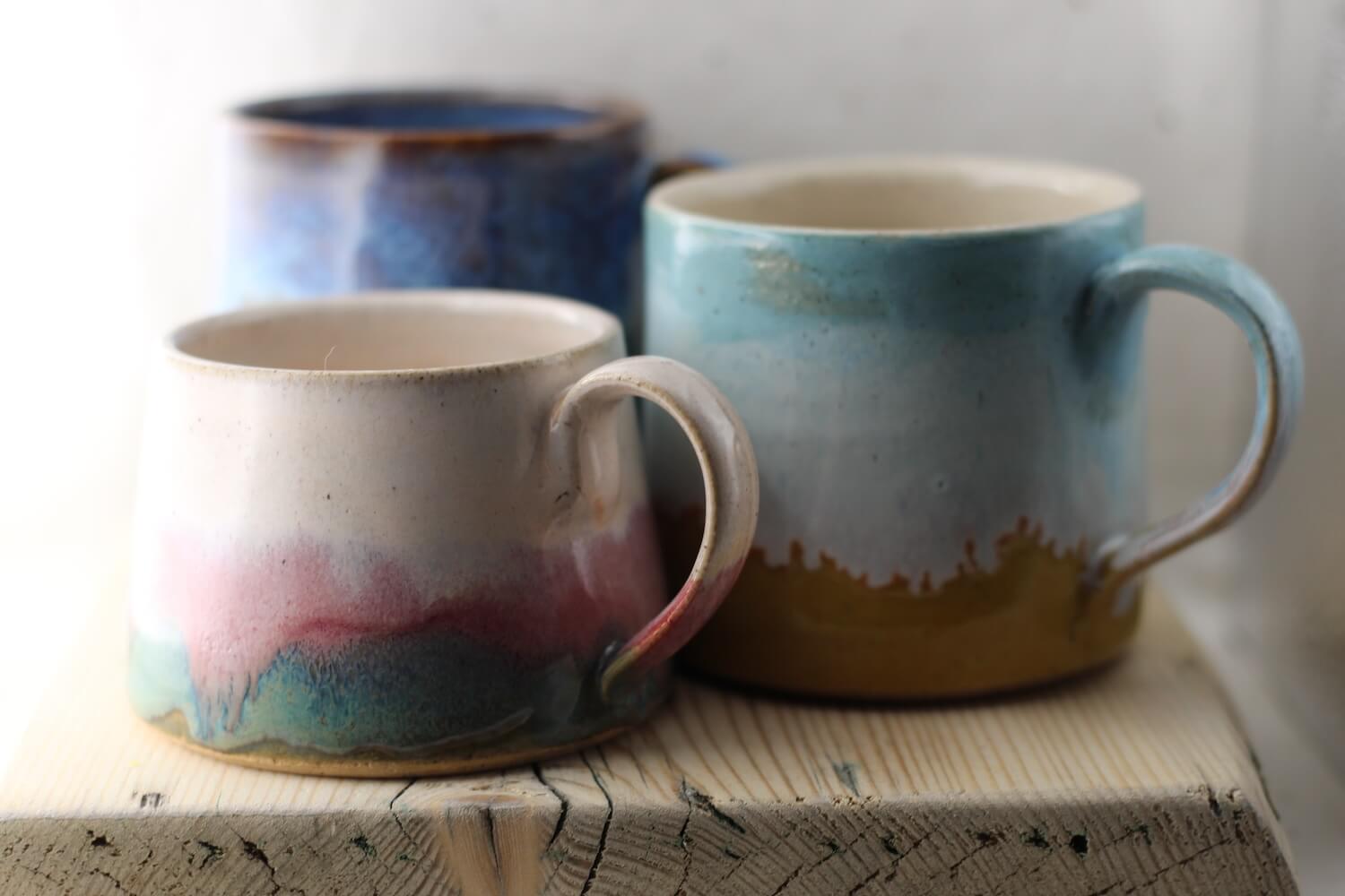 Ceramic Mug Landscape’ Handmade Ceramic Mug (various glazes available) homeware shops bristol gift shops bristol Jen Makes Pots