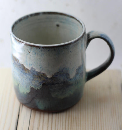 Ceramic Mug Mountain Fog Landscape’ Handmade Ceramic Mug (various glazes available) homeware shops bristol gift shops bristol Jen Makes Pots