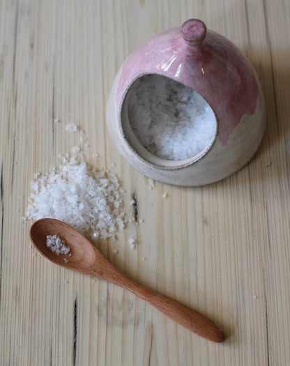 Salt Pig Hand Thrown Salt Pig homeware shops bristol gift shops bristol Jen Makes Pots