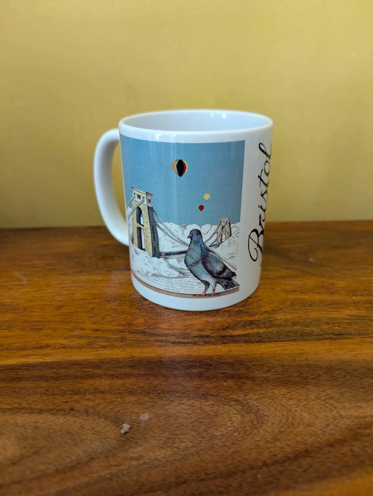 Bristol Ceramic Mug Pigeon Bristol Mug (various designs) homeware shops bristol gift shops bristol KBT Bristol
