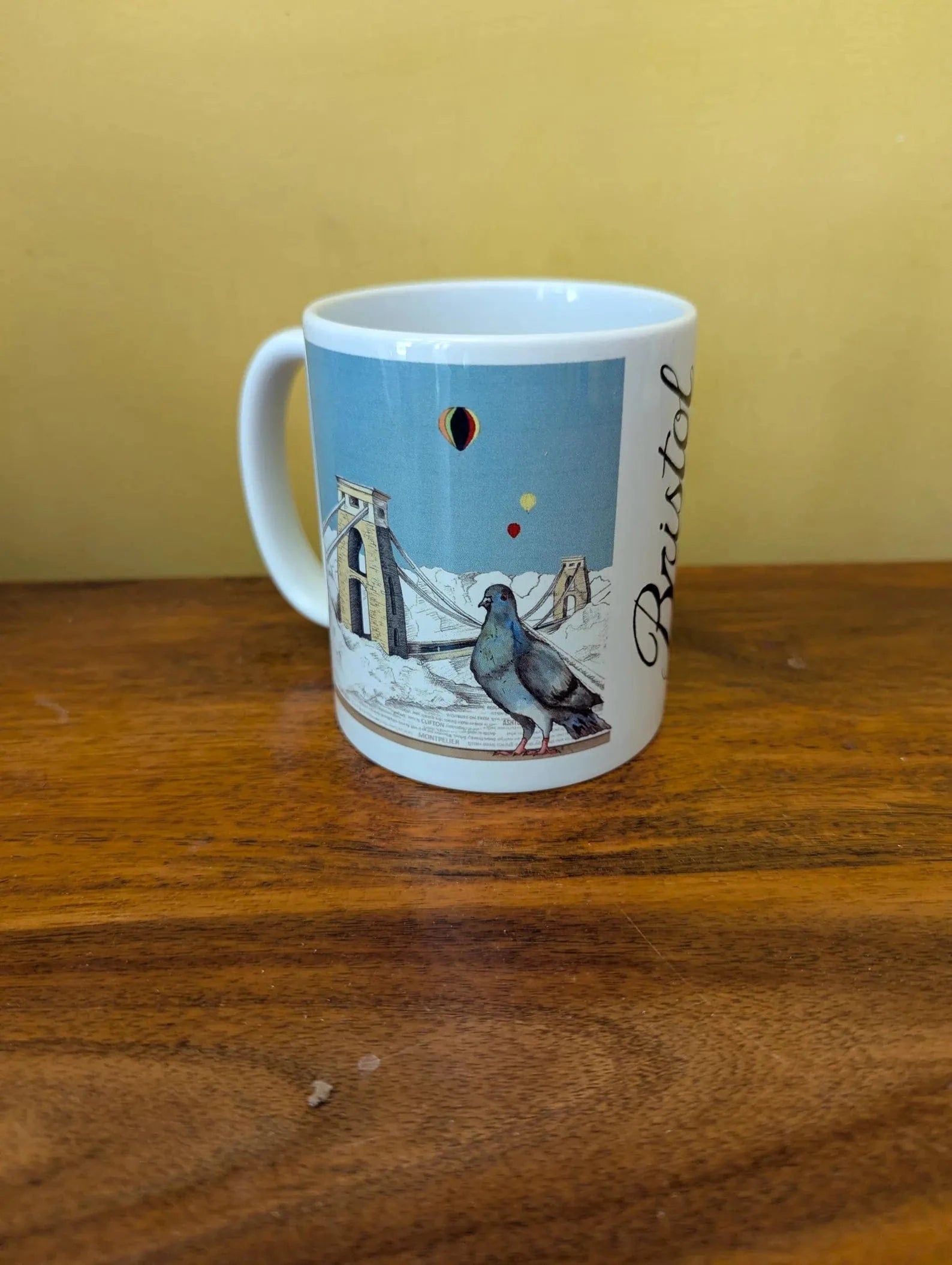 Bristol Ceramic Mug Pigeon Bristol Mug (various designs) homeware shops bristol gift shops bristol KBT Bristol