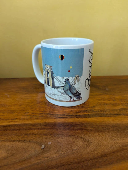 Bristol Ceramic Mug Pigeon Bristol Mug (various designs) homeware shops bristol gift shops bristol KBT Bristol