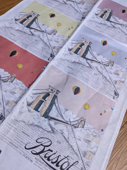 Tea Towel Bristol Tea Towel (various designs) homeware shops bristol gift shops bristol KBT Bristol