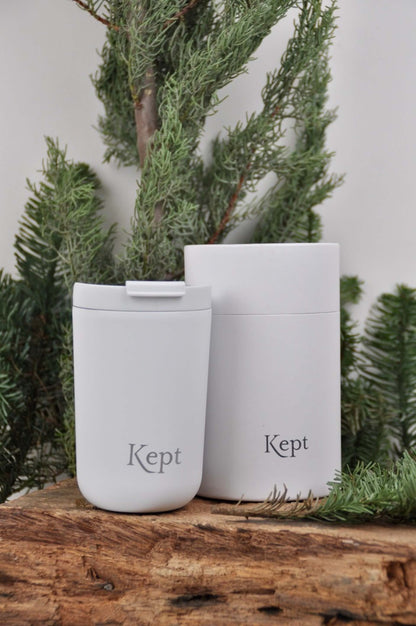 Kept For Life Chalk Stainless Steel Re-useable Travel Mug - Three Colours