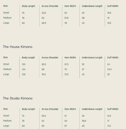 Jackets & Coats The Studio Kimono - Washed Sky Denim homeware shops bristol gift shops bristol Kimono My House