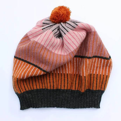 Knitluxe Studio Hats Pembrey - Knitted Geelong Merino Lambswool Hat