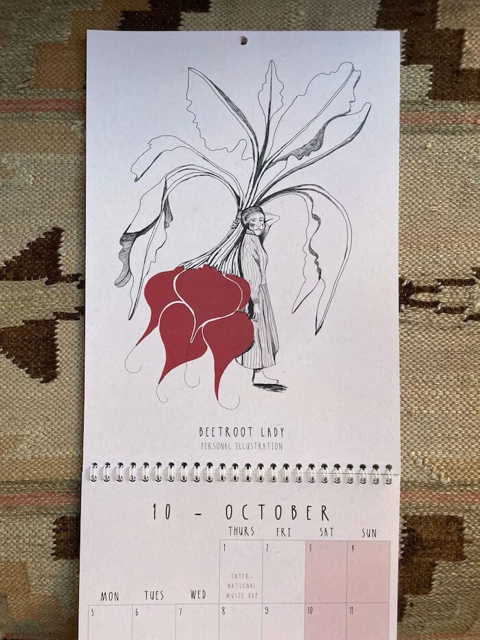 2026 Calendar 2026 Laurel Molly Calendar homeware shops bristol gift shops bristol Laurel Molly