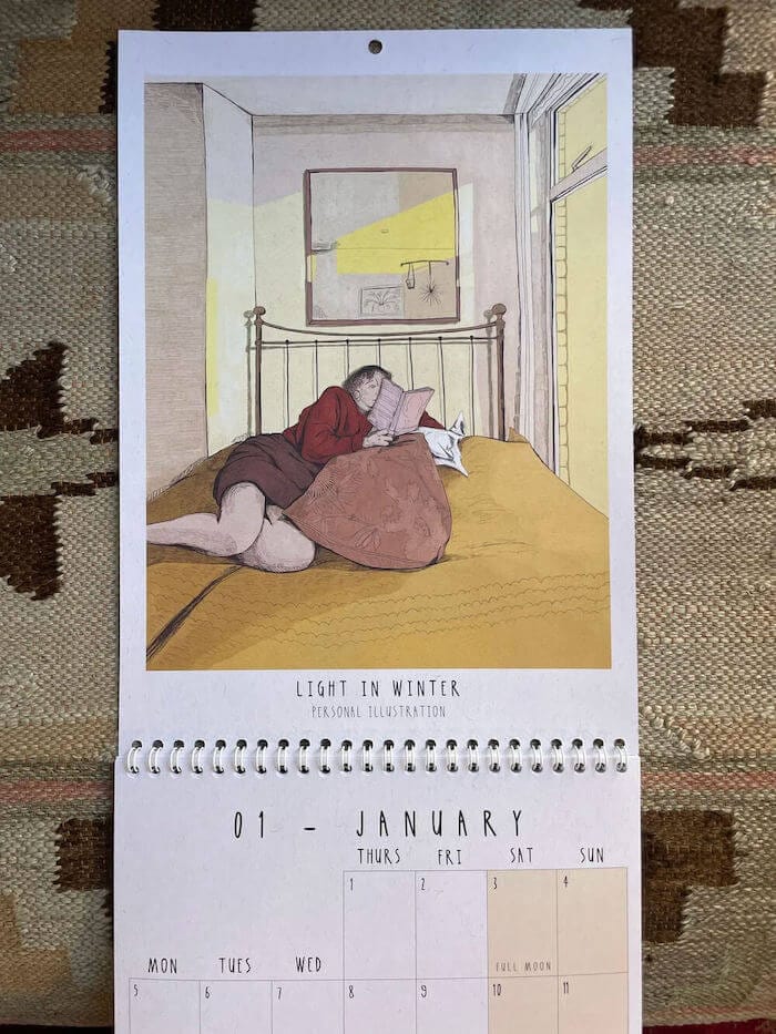 2026 Calendar 2026 Laurel Molly Calendar homeware shops bristol gift shops bristol Laurel Molly