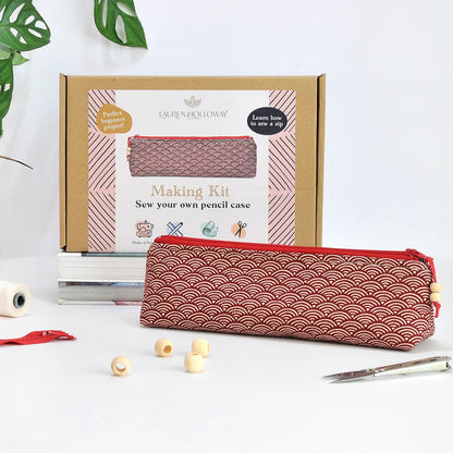 Lauren Holloway Pencil Case Sew Your Own Pencil Case Making Kit
