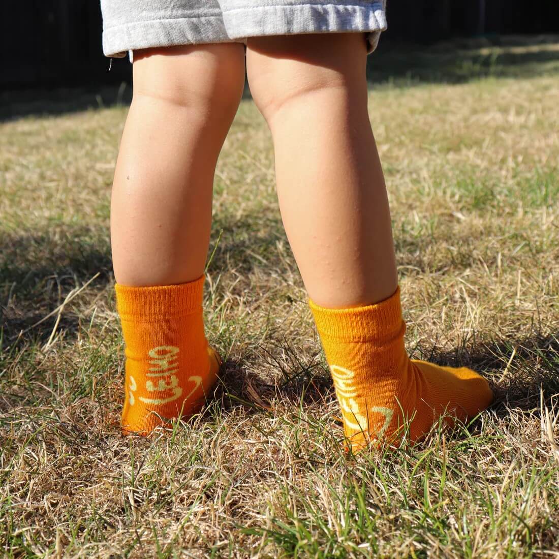 Leiho Matching 'Follow The Sun' Adult & Toddler Socks