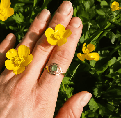 Ring Lima Lima Eye Ring in Gold Vermeil homeware shops bristol gift shops bristol Lima Lima