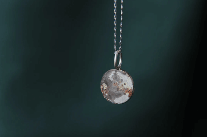 Lucy Lane Jewellery Necklaces Small Solar/Lunar Necklace - Recycled Silver & Brass
