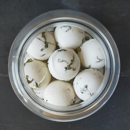 Bathbomb Botanical Bath Bomb - Detox & Nourish (bergamot, cypress leaf & juniper) homeware shops bristol gift shops bristol Lucy Litchfield