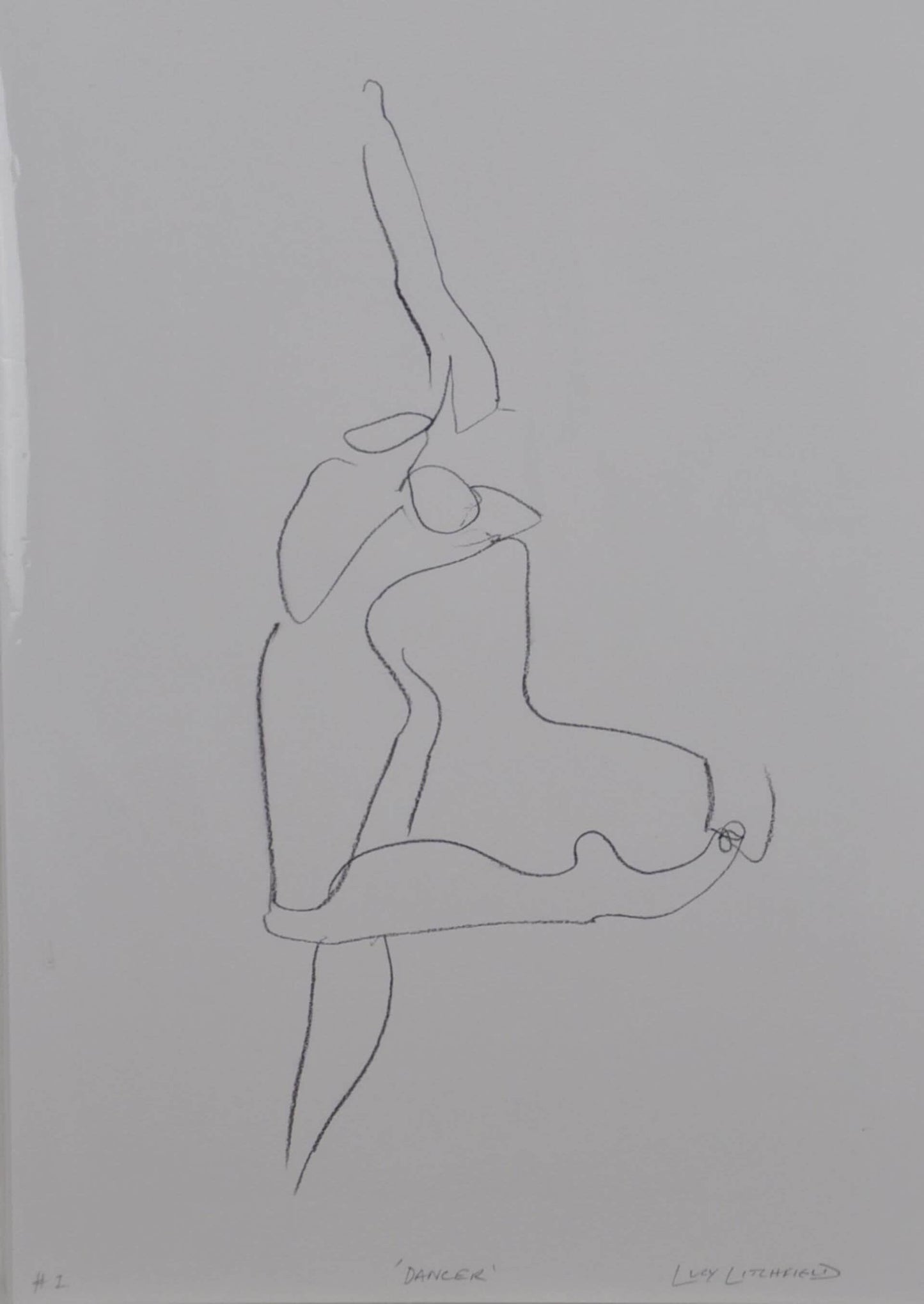 Lucy Litchfield Prints Printed Figures - 'Dancer'