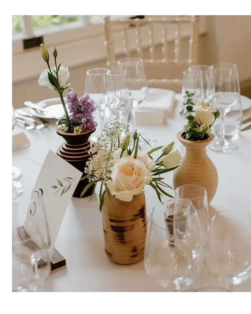 Vase Contemporary Wooden Vase (various styles) homeware shops bristol gift shops bristol Lucy Robinson Designs