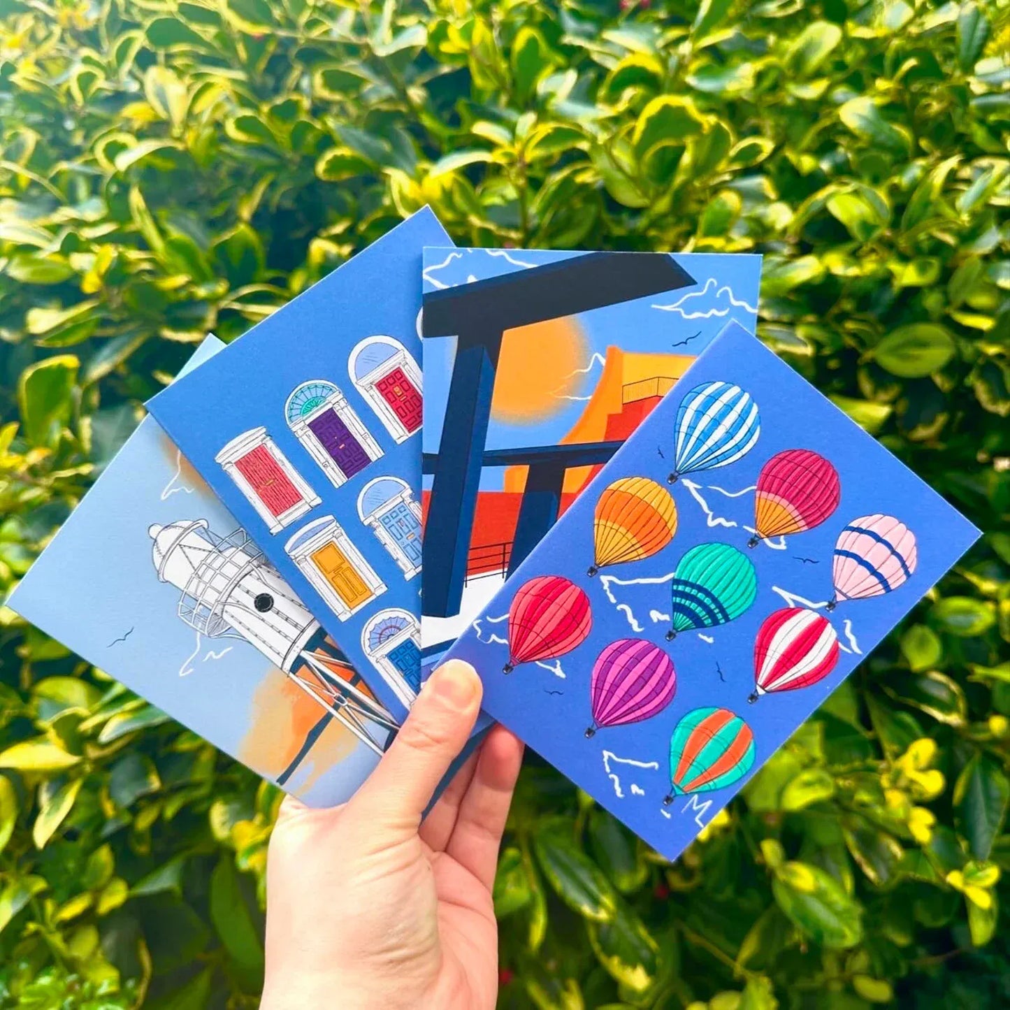 Bristol Greetings Card Bristol Scenes - Greetings Cards (various styles) homeware shops bristol gift shops bristol Made By Meg