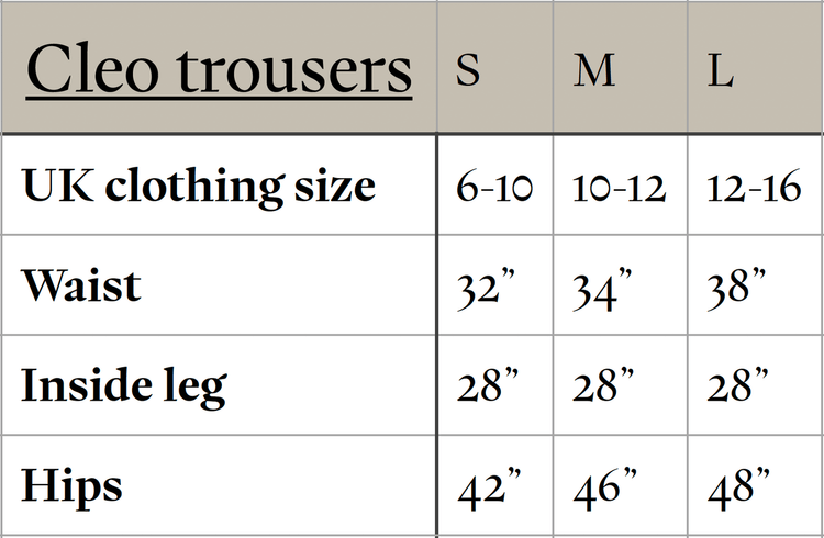 Mahika Kala Trousers Cleo Trousers - Rust