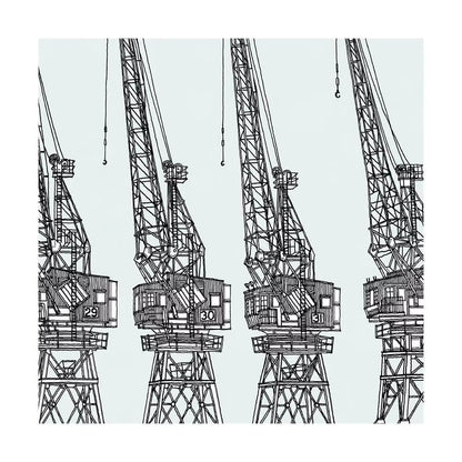 Bristol Print ‘The Cranes Bristol Print’ — Limited Edition Print (various sizes available) homeware shops bristol gift shops bristol Michael Paul Lewis