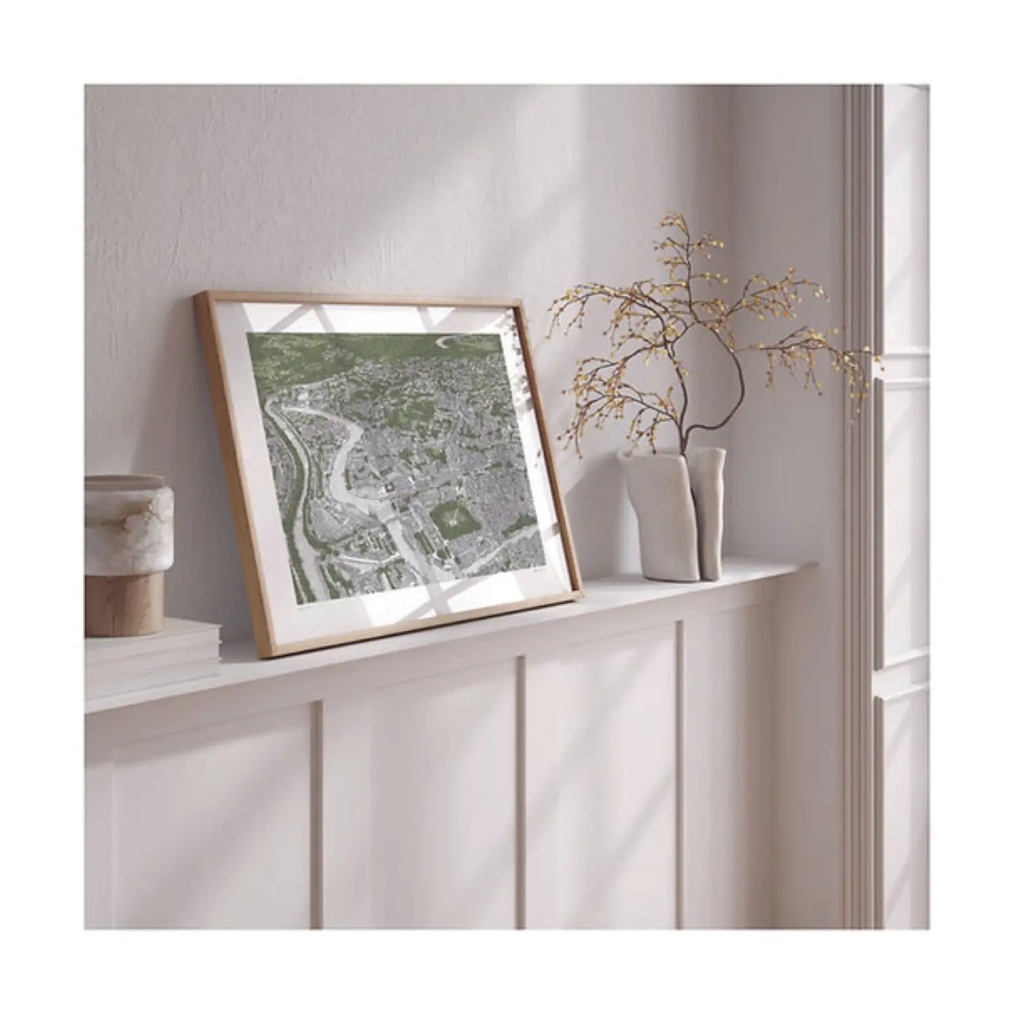 Screenprint ‘Bristol Aerial Print’ — Limited Edition Print (various sizes available) homeware shops bristol gift shops bristol Michael Paul Lewis