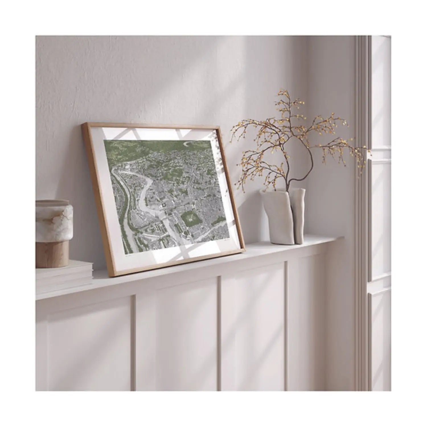 Screenprint ‘Bristol Aerial Print’ — Limited Edition Print (various sizes available) homeware shops bristol gift shops bristol Michael Paul Lewis