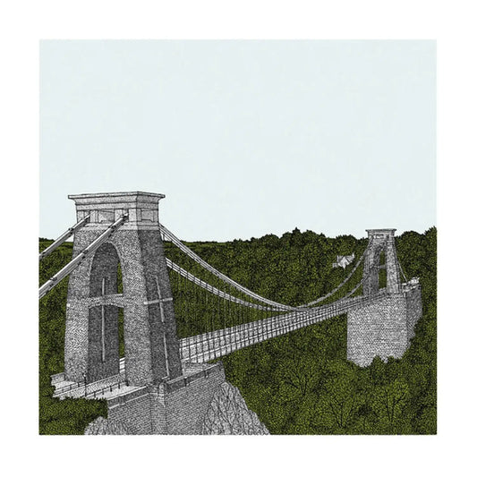 Screenprint ‘Clifton Suspension Bridge Print’ — Limited Edition Print (various sizes available) homeware shops bristol gift shops bristol Michael Paul Lewis