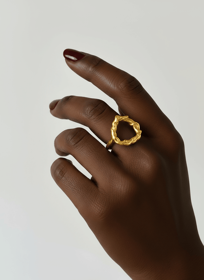 Twisted Circle Ring - Various Styles and Sizes homeware shops bristol gift shops bristol MitsyMay