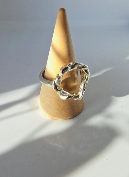 Twisted Circle Ring - Various Styles and Sizes homeware shops bristol gift shops bristol MitsyMay