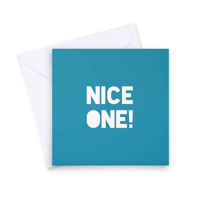 Greetings Card Nice One! Bristol Greetings Card (various designs) homeware shops bristol gift shops bristol Mustard Cuts