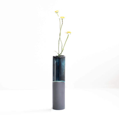 Handmade Vase Tall Black Stoneware Vase (Various Glazes) homeware shops bristol gift shops bristol Naked Clay Ceramics