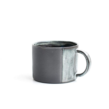 Medium Mug Dolerite Black Stoneware Mug- Dipped Glaze (Various Glazes) homeware shops bristol gift shops bristol Naked Clay Ceramics