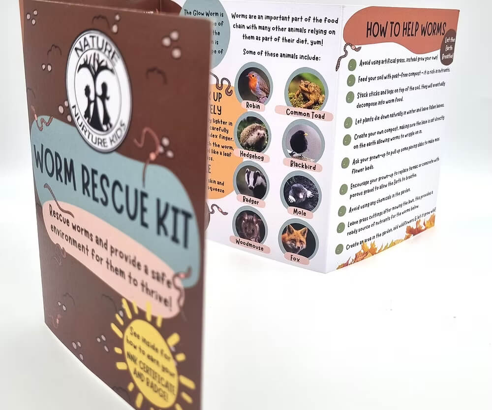 Kids Nature Kit Worm Rescue Kit homeware shops bristol gift shops bristol Nature Nurture Kids