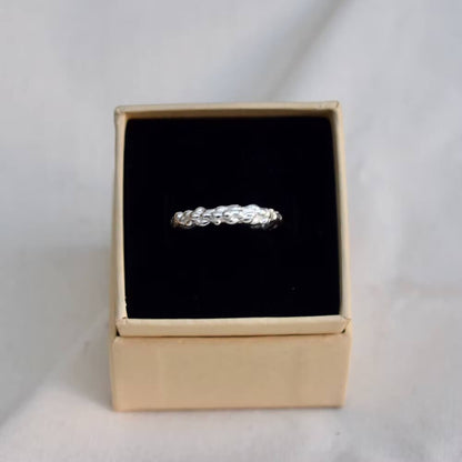 Recycled Silver Ring Recycled Silver 'Coral' Ring (Various Sizes) homeware shops bristol gift shops bristol Nautilus Designs